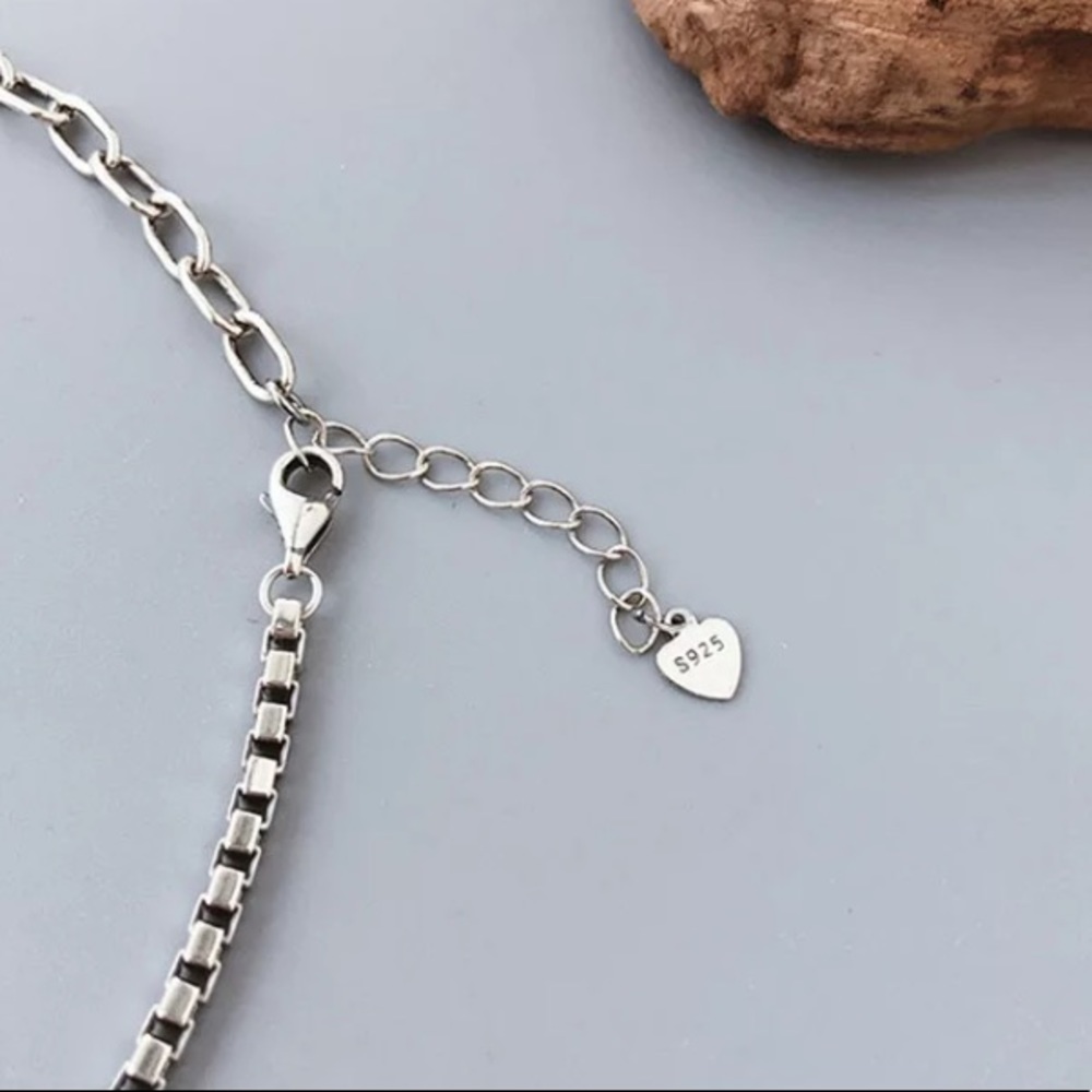 ⚡️Insta anklet sterling silver bracelet - Picture 6 of 6